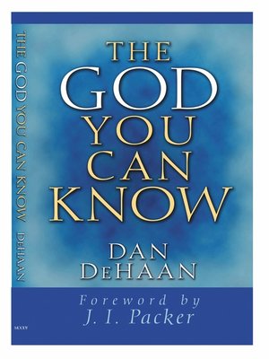 cover image of The God You Can Know